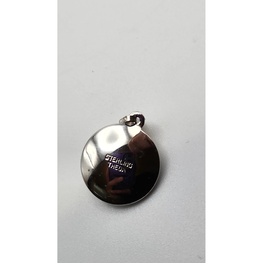 Sterling‎ Silver Theda Pendant Little Oyster with Pearl Pendant Round Design